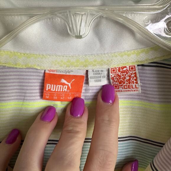 Puma Women’s size medium golf Polo, multicolored - Picture 8 of 8